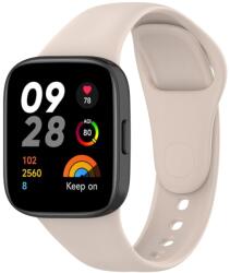 SILICONE Curea înlocuibilă pentru Xiaomi Redmi Watch 3 bej