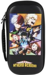 KONIX - MY HERO ACADEMIA "Heroes" Nintendo Switch / Lite / OLED Utazó Tok, Mintás (KX-BP-MHA-BLK)