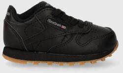 Reebok Classic gyerek sportcipő CL LTHR fekete - fekete 20 - answear - 22 990 Ft