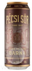 Pécsi Sör Prémium Barna 0, 5l DOB 5, 8%-DRS