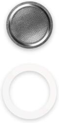 Bialetti Szilikon tömítés 1db + szűrő 1db / Inox 1/2 adag (800410) (800410)