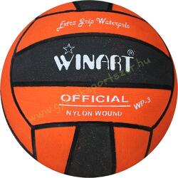 Winart Vízilabda, WINART 3-as gyerek fekete-narancs (WINA5027)