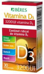 BÉRES Vitamina D3 3200 UI 30 capsule Beres