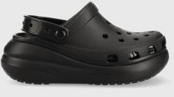 Crocs papucs Classic Crush Clog fekete, női, platformos, 207521 - fekete Női 36/37