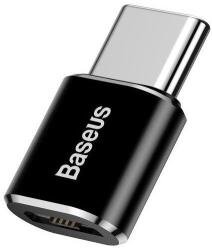 Baseus Преходник Baseus Mini, Micro USB F към Type-C, OTG, Черен - 40398 (40398)