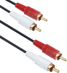 DeTech Кабел DeTech 2 чинча / RCA - 2 чинча / RCA, 1.5м, High Quality - 18017 (18017)