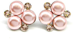 Tripla Xena ÓRIÁS DÍSZES TRIPLA XENA fülbevaló - 16 mm (rosegold variáció) (2024090909)