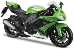 Maisto - Мотоциклет със стойка, Kawasaki Ninja ZX-10R, 1: 12 (31608-32709)