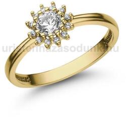  E370SB32 - GYÉMÁNT: 0.32 CT (=4.00 mm Ø) Eljegyzési Gyűrű (E370SB32)