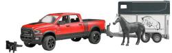BRUDER 02501 Jeep RAM Power Wagon с ремарке за коне (02501)