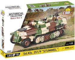 COBI 2283 II WW Sd. Kfz. 251/9 STUMMEL, 1: 35, 485 к, 1 ф (COBI-2283)