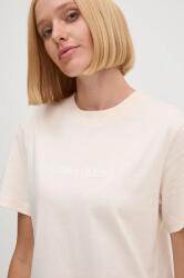 Calvin Klein pamut póló női, rózsaszín, K20K205448 - bézs S - answear - 21 990 Ft
