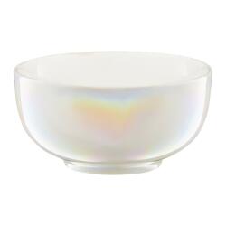 Ambition Bol mic 14cm, design metalic, alb, Pearl (43627) Castron