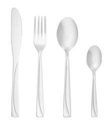 Domotti Set tacamuri inox, 24 piese, 6 persoane, Silva (43369) Tacam