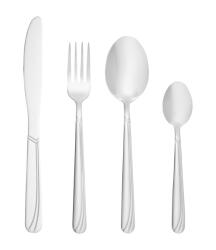 Domotti Set tacamuri inox, 24 piese, 6 persoane, Otto (43370) Tacam