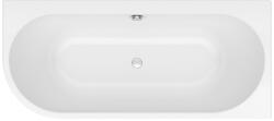 Kolpa San Cada asimetrica, Kolpasan, Dream-SP-L, cu montaj pe stanga, 180 x 80 cm, alb (574360) - magazinuldeinstalatii