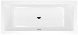 Villeroy & Boch Cada dreptunghiulara Targa Plus Duo, Villeroy Boch, 180 x 80 cm, cu set de picioare, alb alpin (UBA180NES2V-01-P)