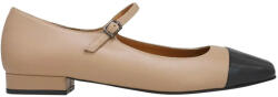 KALOGIROU Balerine Archer Lea Pat R171 tan + black (Archer Lea Pat R171 tan + black)