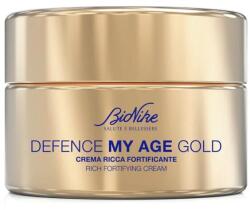 BioNike Cremă de față cu efect de fermitate - BioNike Defense My Age Gold Rich Fortifying Face Cream 50 ml