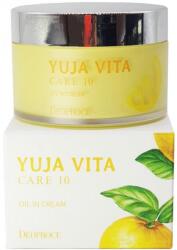 Deoproce Cremă cu citrice și efect de întinerire pentru față - Deoproce Yuja Vita Care 10 Oil in Cream 100 ml