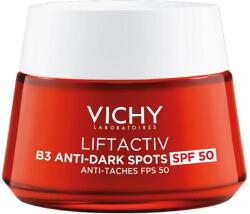 Vichy Cremă corectoare pentru petele pigmentare, cu efect antirid și SPF50 - Vichy LiftActiv B3 Anti-Dark Spots Cream SPF50 50 ml