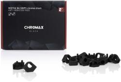 Noctua Ventilátor kiegészítő NA-SAVP5 chromax. black vibráció csökkentő 8/9, 2cm (NA-SAVP5 CHROMAX.BLACK) - pixel