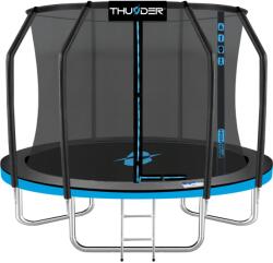 Thunder Outdoor - Inside Elite 8 Ft, Blue - Belső Hálós Sport Trambulin 255 Cm, Fekete-kék