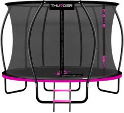 Thunder Outdoor - Inside Ultra 12 Ft, Pink - Belső Hálós Sport Trambulin 374 Cm, Fekete-pink