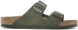 Birkenstock Arizona Vegan Micro Fibre Sandale pentru bărbați în Verde Culoare Potrivire Îngustă 1024544 (1024544)