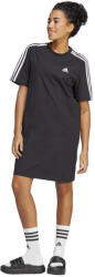 Adidas Essentials Rochie Mini Sport De Vară Cu 3 Dungi Tip Tricou Cu Mâneca Scurtă Neagră HR4923 (HR4923)