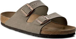 Birkenstock Arizona Birko-Flor Nubuck Sandale pentru bărbați Piatră Potrivire Regular 1512110 (1512110)