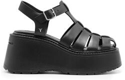 Windsor Smith Crush Platforme De Damă De Vară Negre 0112000840 (0112000840)