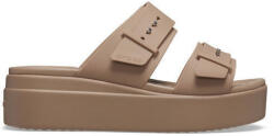 Crocs Brooklyn Platforme Dama De Vară În Stil De Papuci Maro 207431-2Q9 (207431-2Q9)