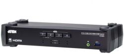 ATEN 4 portos USB 3.0 4K HDMI KVMP switch audio mixer móddal (CS1824-AT-G)