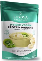  Luxoya 9-Fibre Vegán fehérjét tartalmazó rostpuding 9 féle rosttal Kivi-Banán - 450g - bio