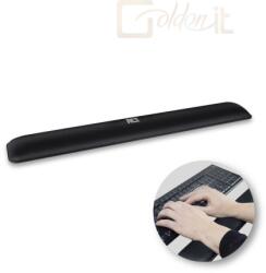 ACT Billentyűzet ACT AC8005 Ergonomic wrist pad for keyboards Black AC8005 (AC8005)