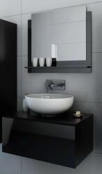 Venezia Mode Fürdőszobabútor - 60 cm - Fekete (M60-U-CT)