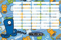 Lizzy Card Ugly Dolls órarend