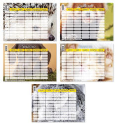 Patria PD School Állatos órarend