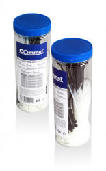 Commel Kábelkötegelő szett, 400db/csomag, fekete/fehér Commel (COM 365 171)