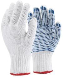 TOP Munkavédelmi kesztyű 8 Cope4 Kötött Pamut Pvc Pöttyös Top