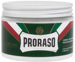 PRORASO Green Pre-Shave Cream cremă de ras cu mentol și eucalipt 300 ml