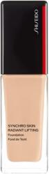 Shiseido Synchro Skin Radiant Lifting Foundation Advanced machiaj pentru lifting cu efect de stralucire SPF 30 culoare 220 Linen 30 ml