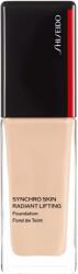 Shiseido Synchro Skin Radiant Lifting Foundation Advanced machiaj pentru lifting cu efect de stralucire SPF 30 culoare 120 Ivory 30 ml
