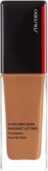 Shiseido Synchro Skin Radiant Lifting Foundation Advanced machiaj pentru lifting cu efect de stralucire SPF 30 culoare 430 Cedar 30 ml