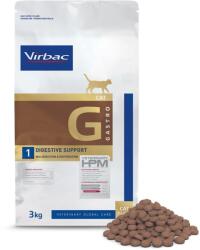 Virbac HPM Cat Digestive Support emésztést támogató macskaeledel, 3 kg