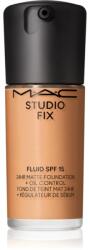 MAC Cosmetics Studio Fix Fluid SPF 15 24HR Matte Foundation + Oil Control mattító alapozó SPF 15 árnyalat NC41 30 ml