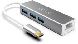 INCA Cian Technology USB-C - 3XUSB-A/RJ45 INCA Adapter (ITPC-3T) (ITPC-3T)