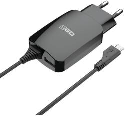 2GO Netz-Ladegerät Micro-USB + 1x USB zusätz. USB Port sw (795978) (795978)