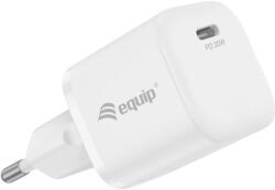 Equip Ladegerät 1Port 20W, 1xUSB-C PD 25Stk. /Pack weiß (245530) (245530)